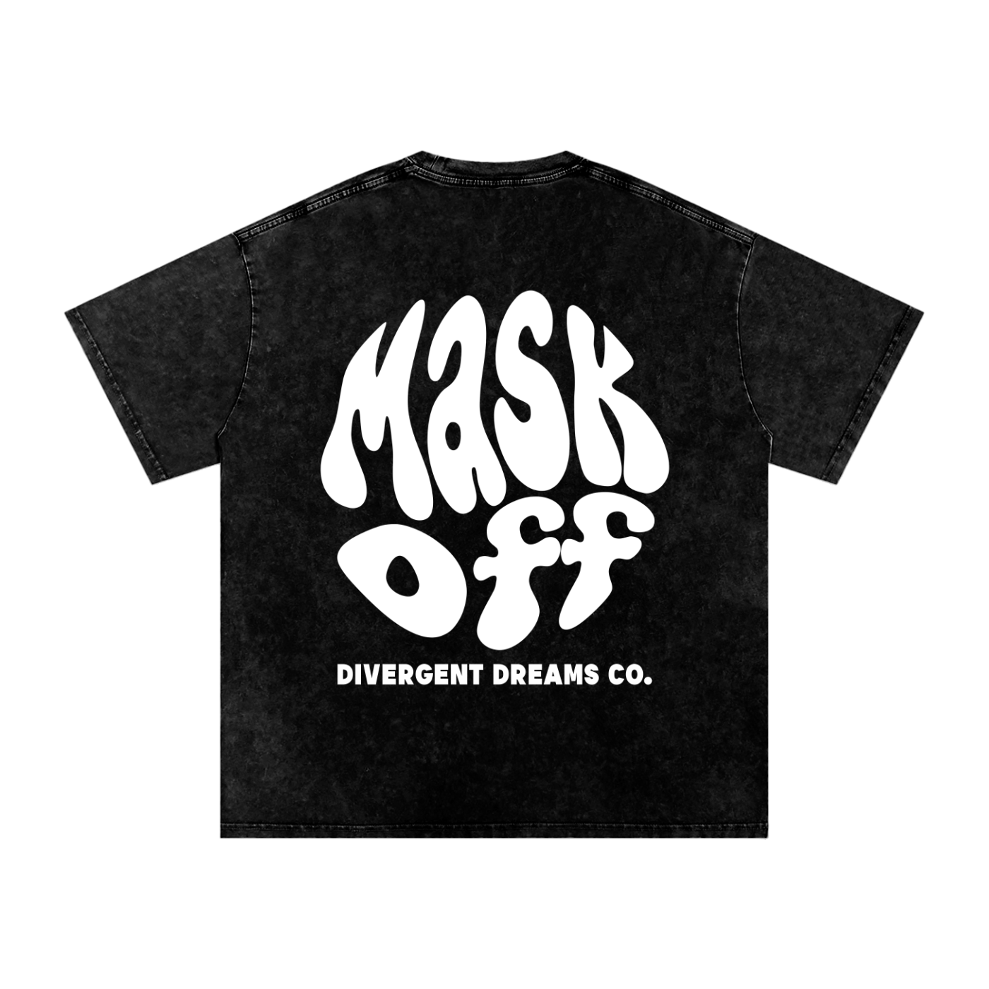 Mask Off Acid Wash Oversized Tee