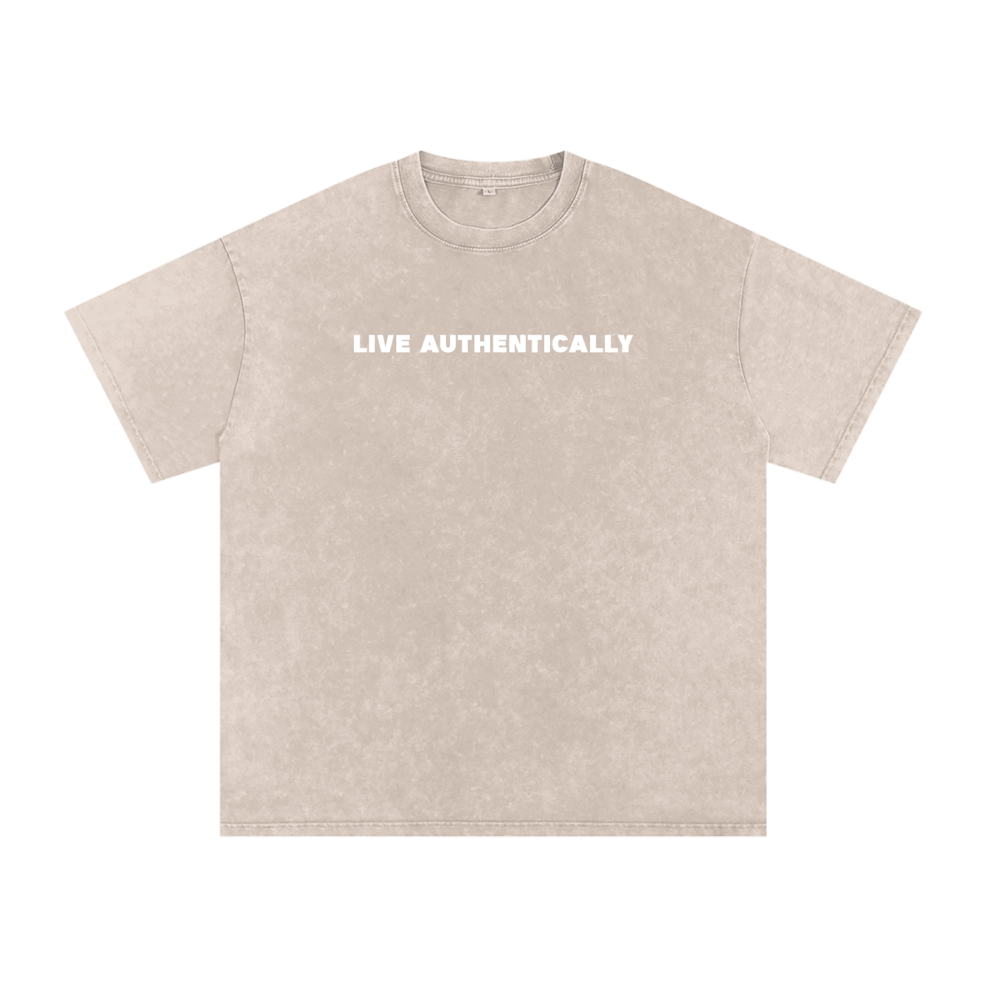 Mask Off Acid Wash Oversized Tee