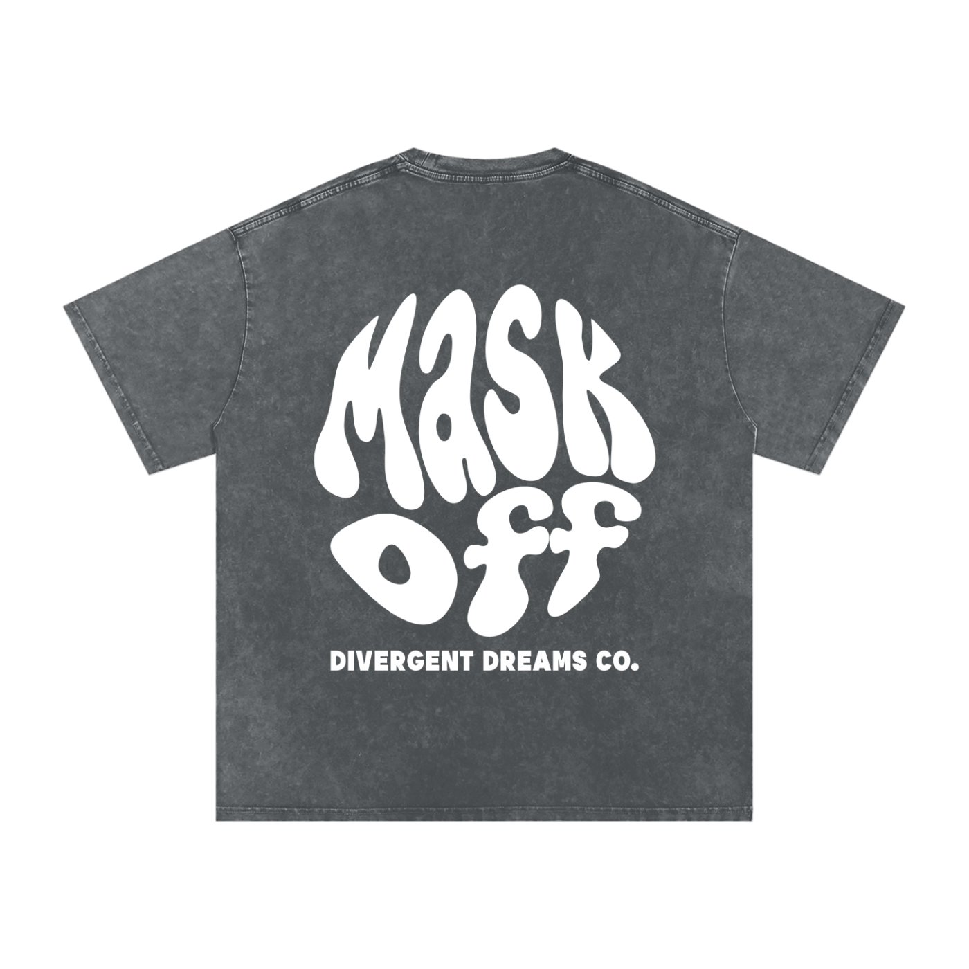 Mask Off Acid Wash Oversized Tee
