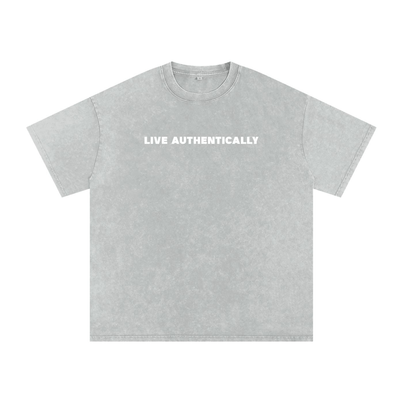 Mask Off Acid Wash Oversized Tee