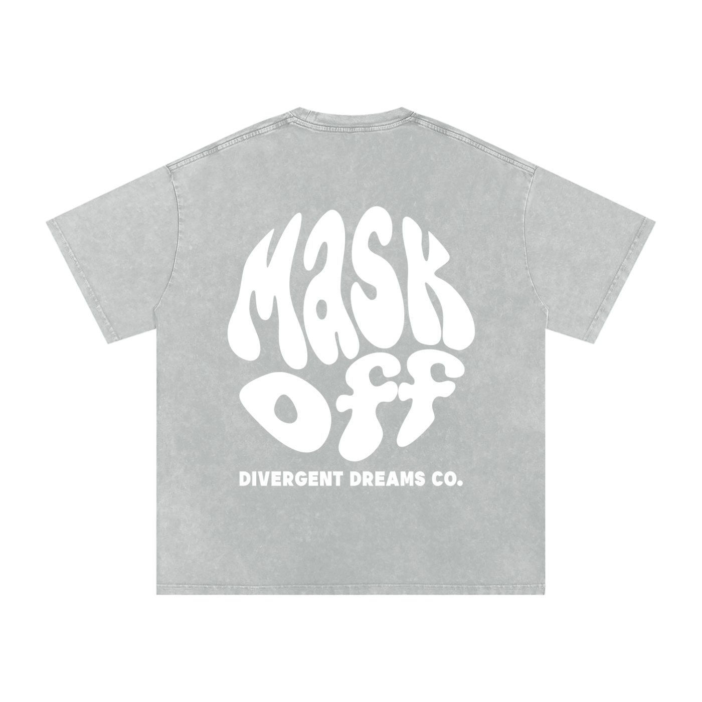 Mask Off Acid Wash Oversized Tee
