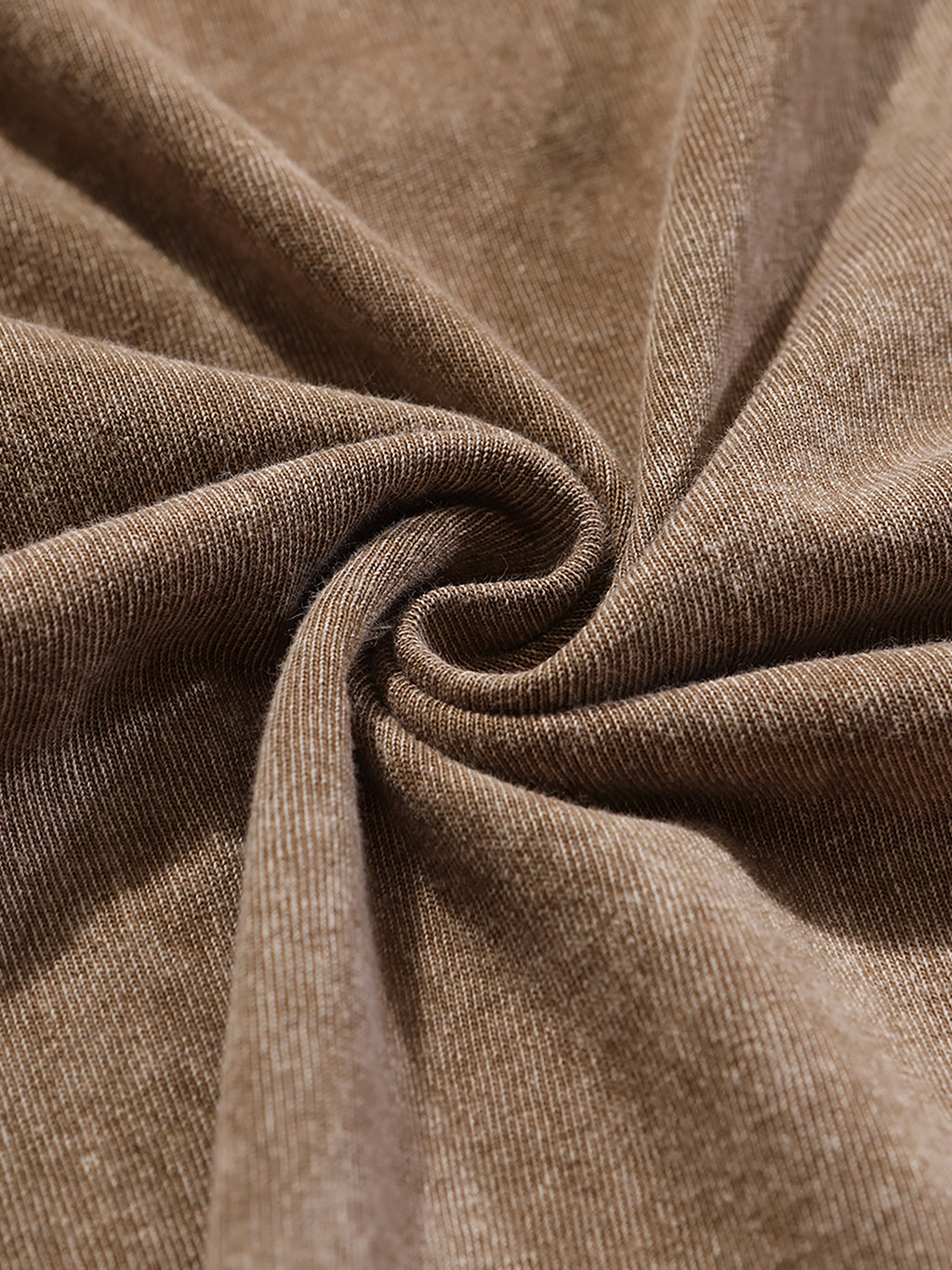 Bold Visions Oversized Tee - Light Brown