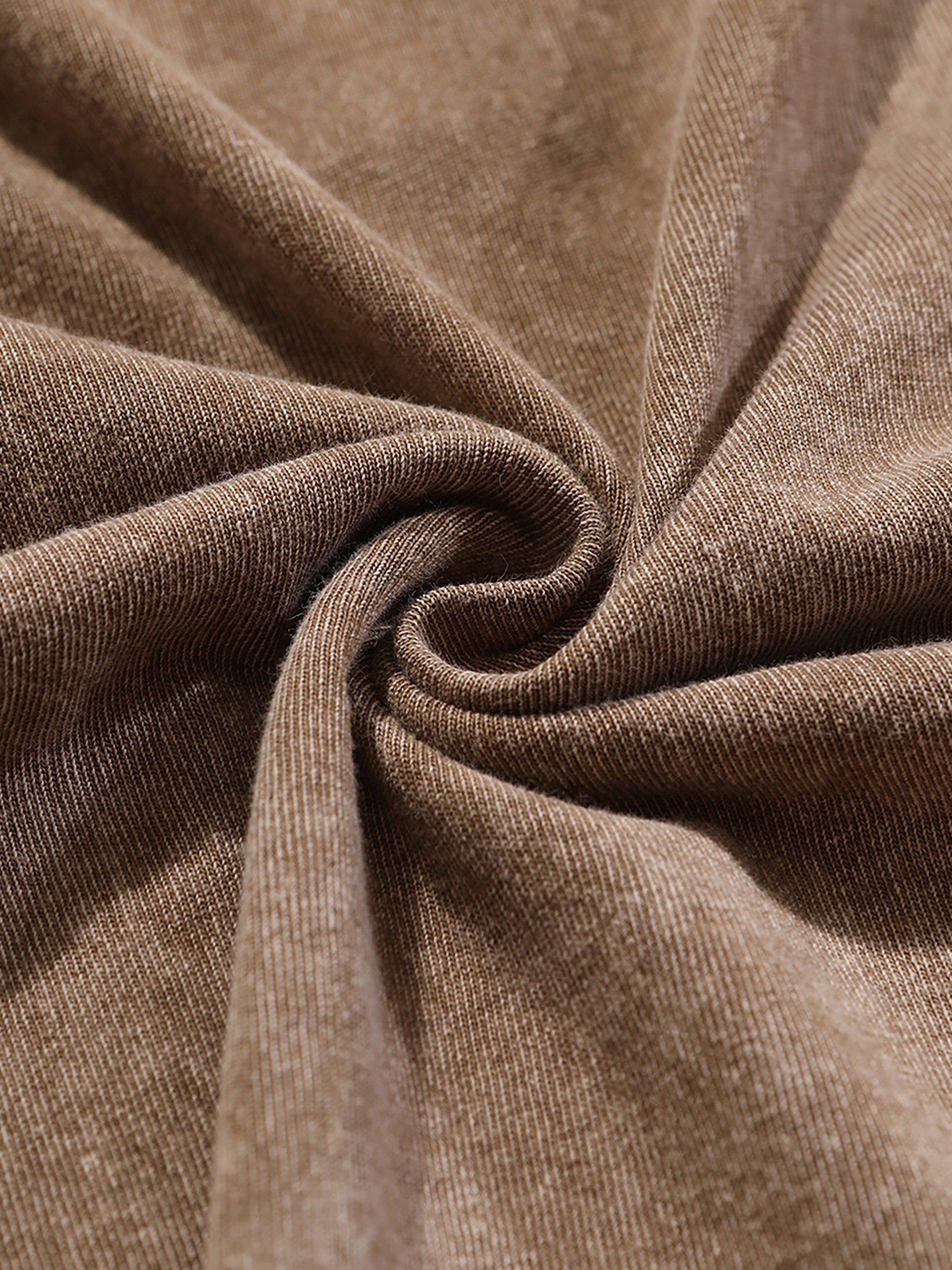 Bold Visions Oversized Tee - Light Brown