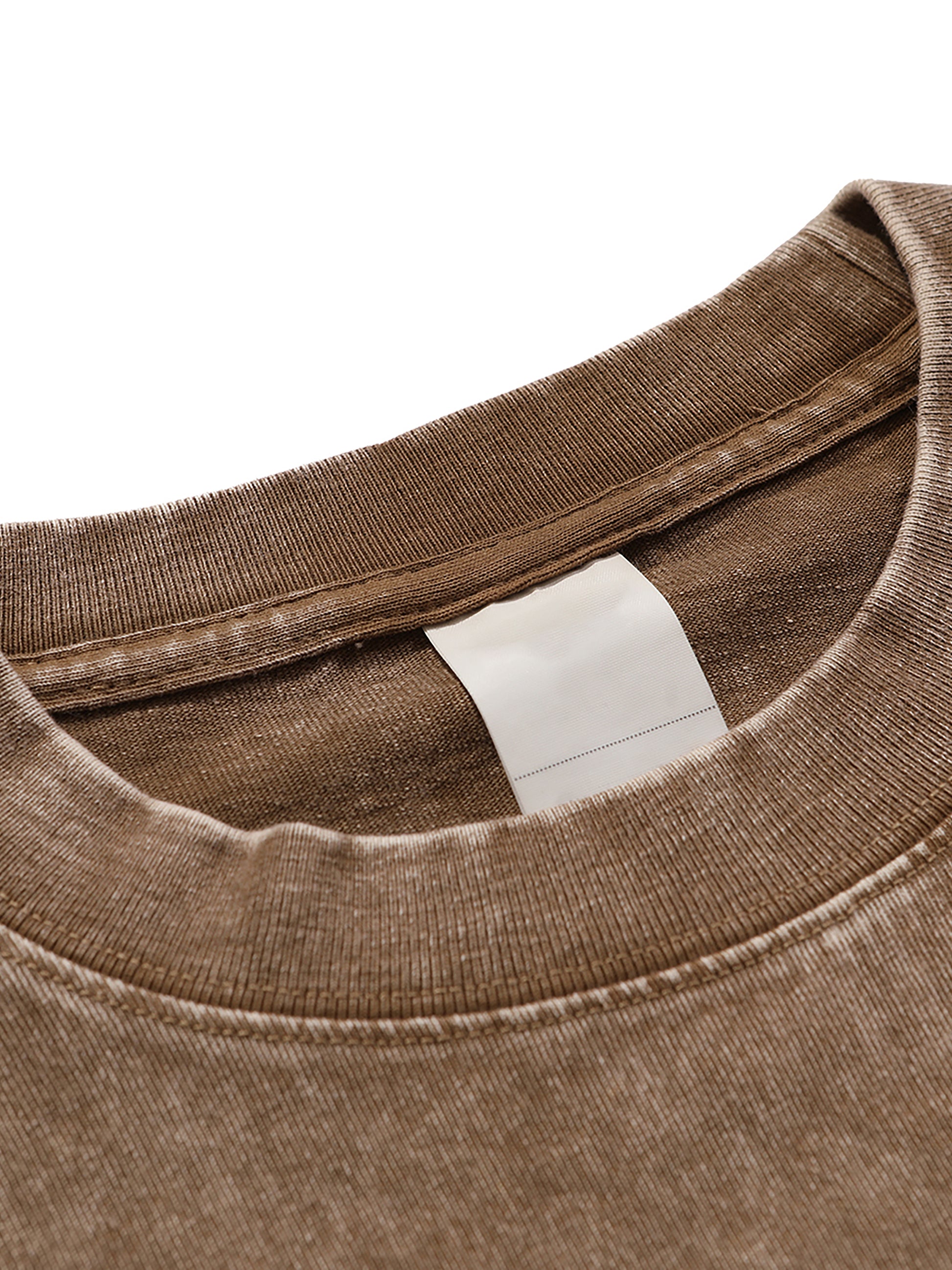 Bold Visions Oversized Tee - Light Brown